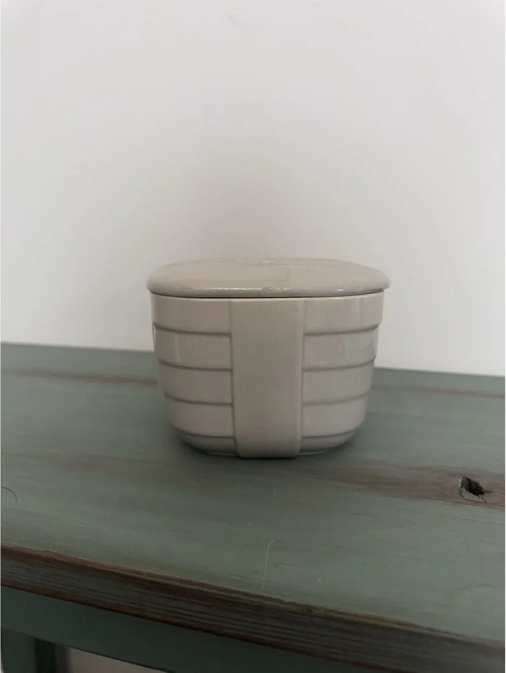 Vintage Hall Light Gray Square Hotpoint Refrigerator Jar 5
